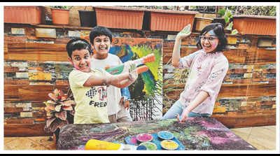 Give your Holi a creative twist