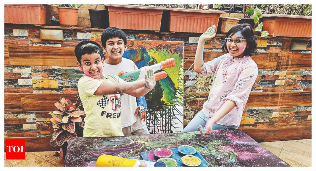 Give your Holi a creative twist