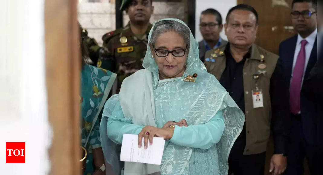 ‘Sheikh Hasina coming back as PM’: Awami League leader thanks India, says Bangladesh youth ‘made mistake’ – The Times of India