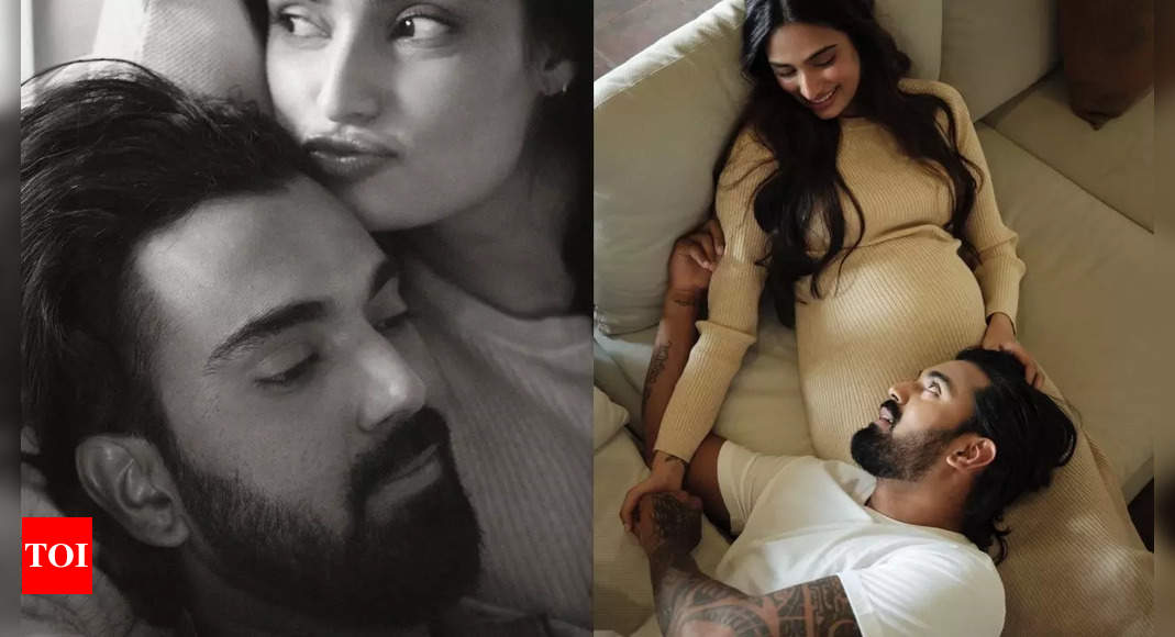 Athiya Shetty and KL Rahul drop cute maternity photoshoot PICS; Kiara Advani, Ranveer Singh, Sonakshi Sinha and others react - SEE inside