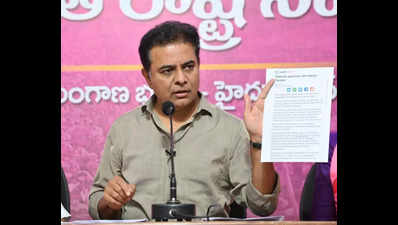 Guv speech deflective of Cong govt’s failures: KTR