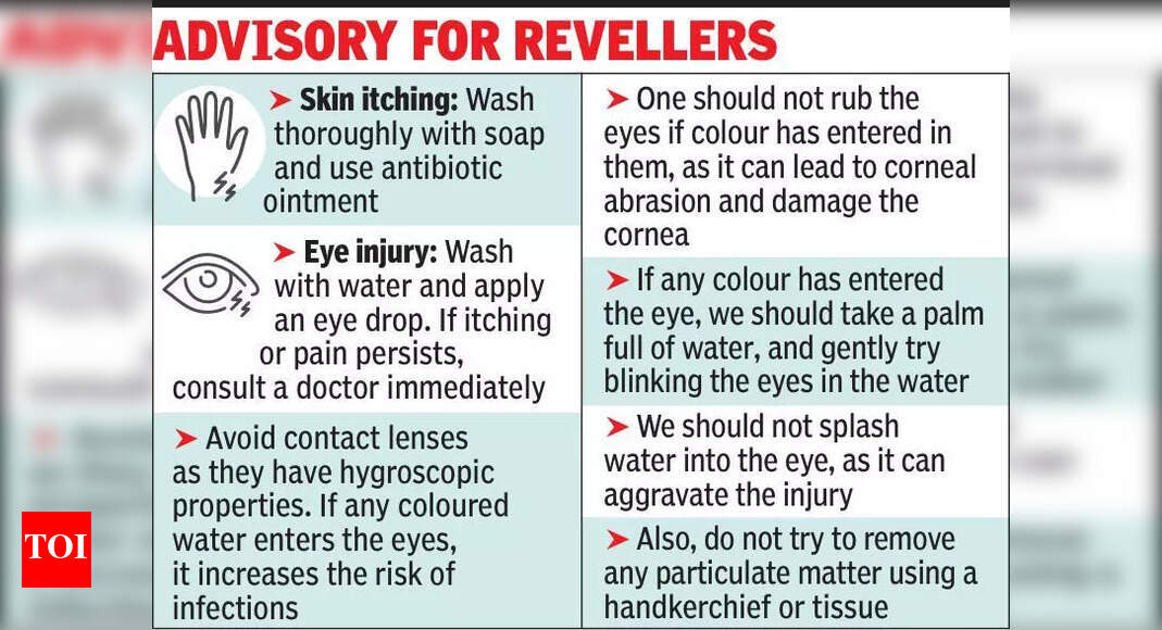 Go natural, synthetic colours may cause vision loss, rashes: Doctors ...
