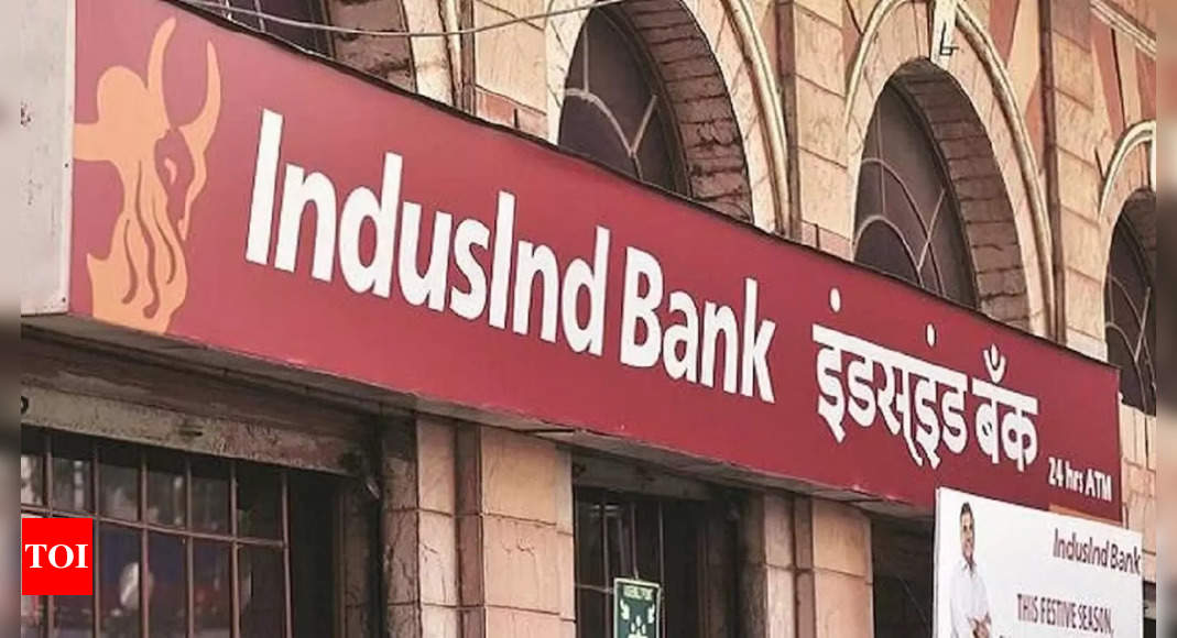 IndusInd Bank shares inch up after 27% dive