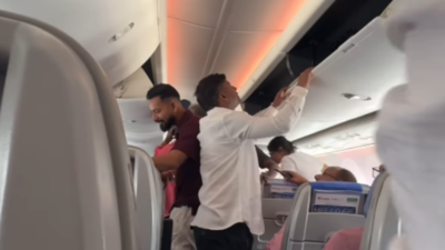 US filmmaker Adam Ellick mocks Indian passengers says 'classic flight landing in India'; Netizens react
