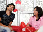 Mugdha, Rajeev celebrate V-Day