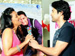 Mugdha, Rajeev celebrate V-Day