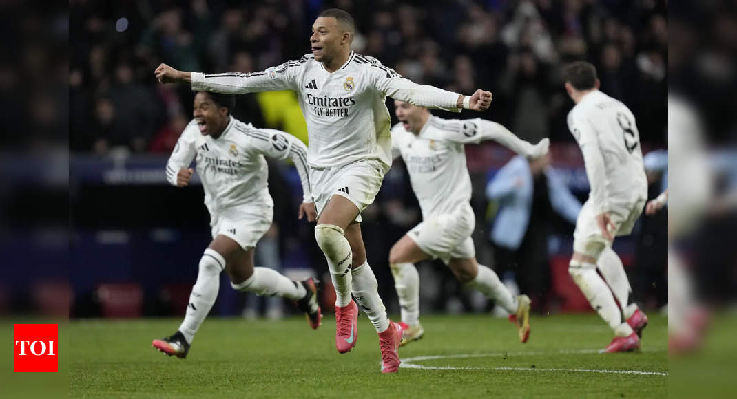 UCL: Real Madrid survive Atletico, Arsenal, Villa also cruise into QFs