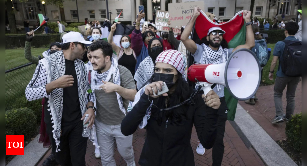 ‘Dangerous times’: Columbia University cautions students as Trump cracks down on pro-Palestine protests – The Times of India