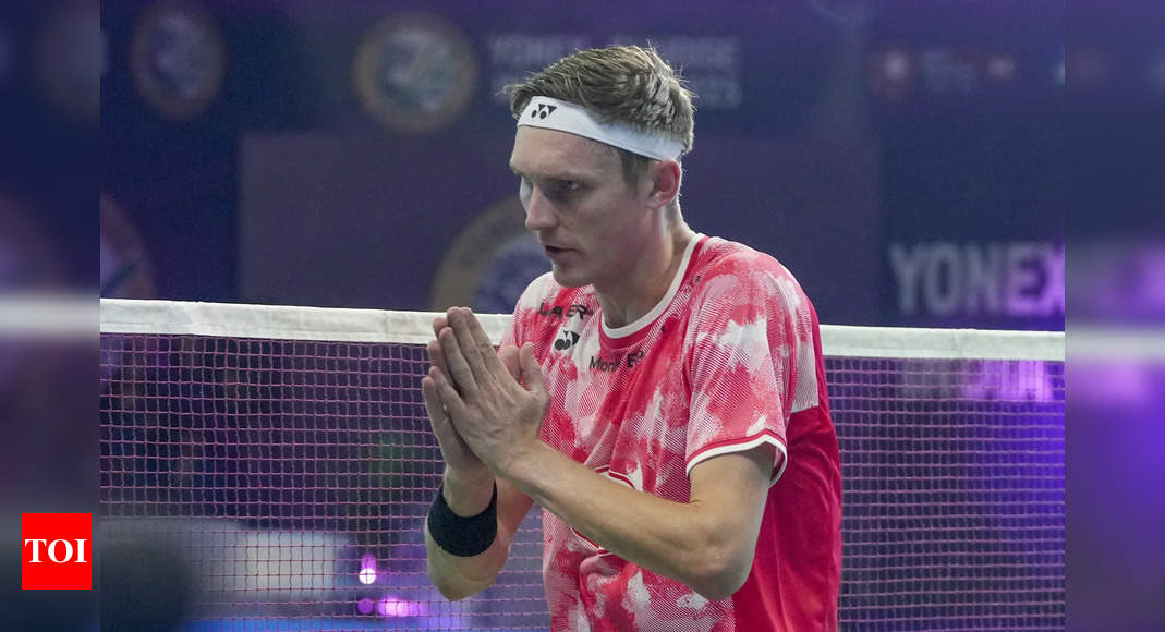 World no. 1 Axelsen crashes out early at All England Open