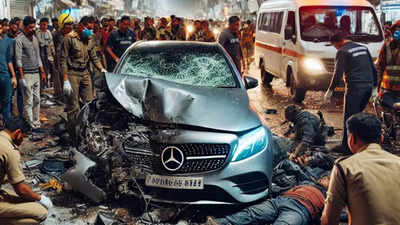 4 dead as speeding Mercedes wreaks havoc on Dehradun road, driver flees