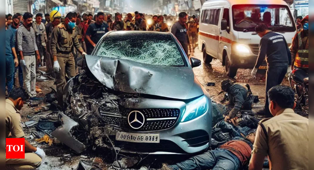 4 dead as speeding Mercedes wreaks havoc on Dehradun road, driver flees