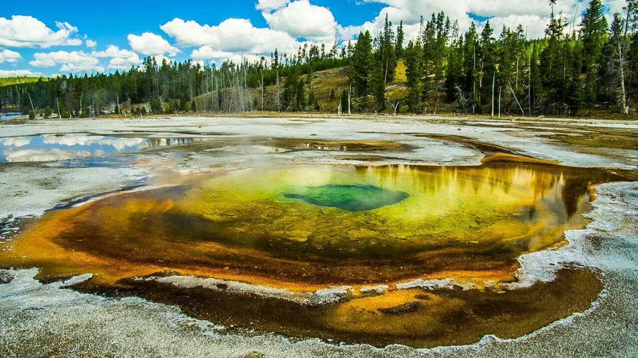 Yellowstone tourist dissolved 60 photos - Guidebookbali.com
