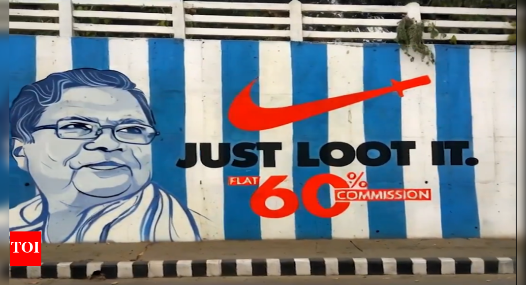 'Just loot it': BJP takes 'commission sarkara' jibe on Siddaramaiah govt with Nike slogan parody