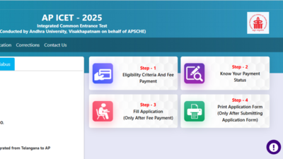 AP ICET 2025 registration begins at cets.apsche.ap.gov.in: Check important dates, direct link here