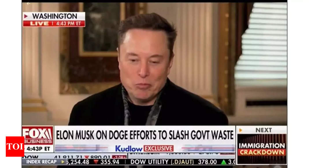 Elon Musk seems to be almost 'choking' in interview talking about Tesla struggles 