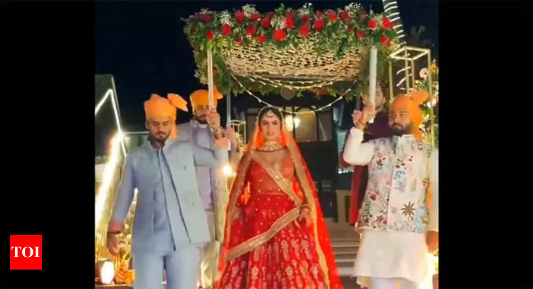 Inside Pant's sister's wedding: Dhoni, Raina & cricketer crew steal the show