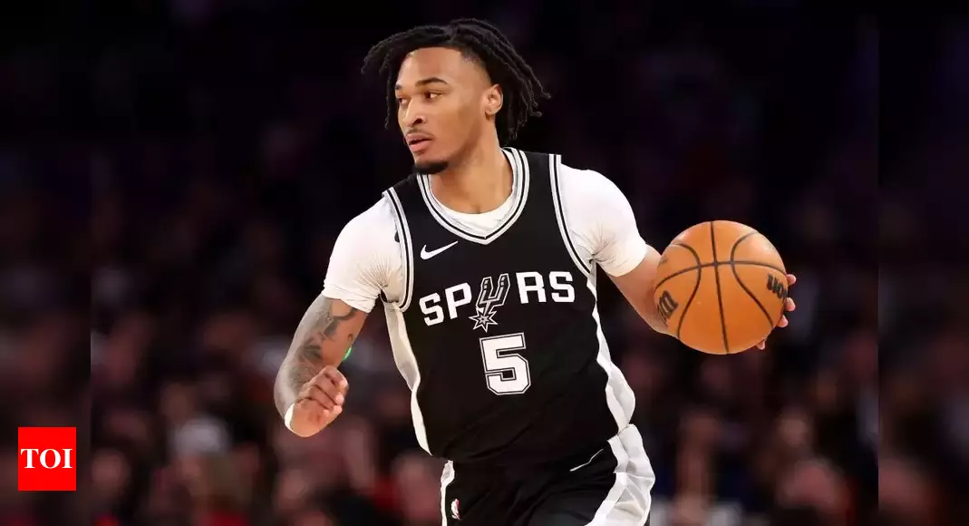 Stephon Castle’s NBA welcome turns wild as San Antonio Spurs teammates take wheels off his car as part of rookie hazing