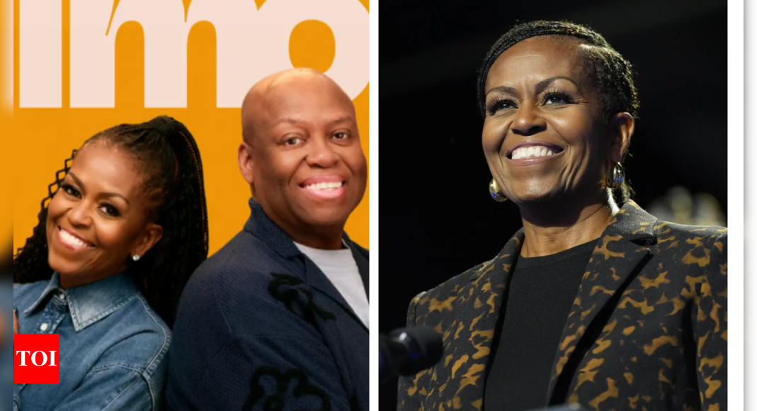 Michelle Obama’s podcast with brother Craig Robinson labelled ‘flop’ and ‘boring’ by Fox News over low viewership – The Times of India