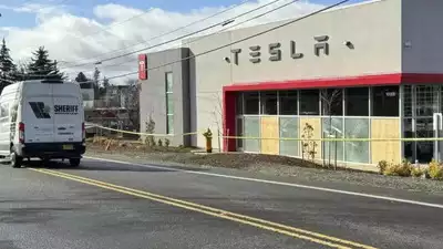 Second shooting at Tesla dealership in Oregon amid rising attacks on company showrooms across US