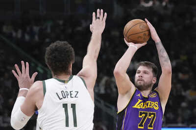 Luka Doncic vs Milwaukee Bucks (03/13): Box stats, highlights and more