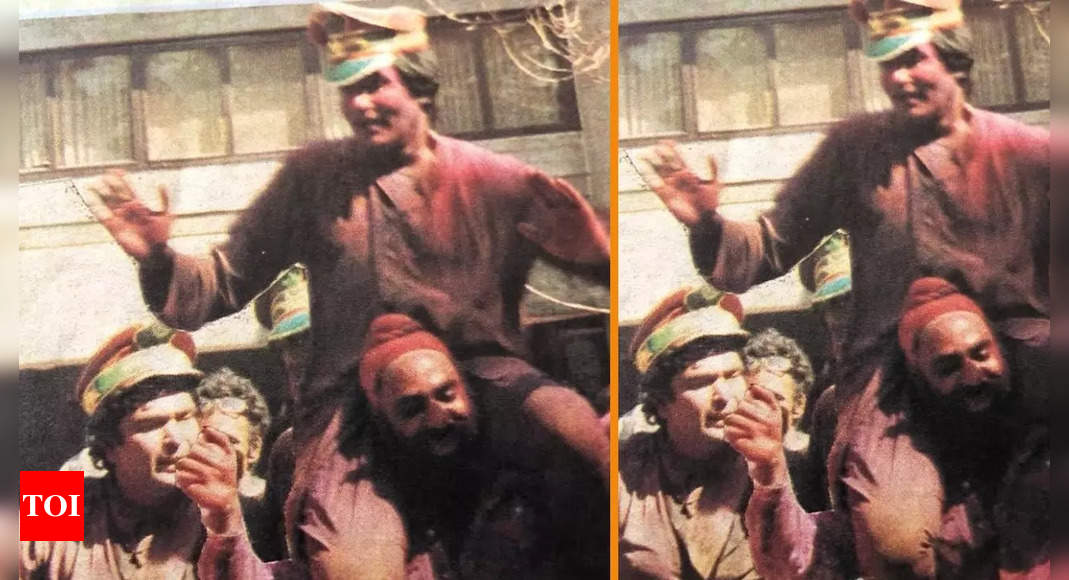 When Neetu Kapoor shared Amitabh Bachchan and Rishi Kapoor's unforgettable Holi celebration with a throwback picture