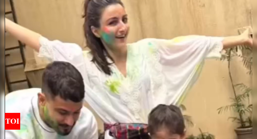 Kunal Kemmu and Soha Ali Khan’s Holi throwback: A colorful celebration with family and friends