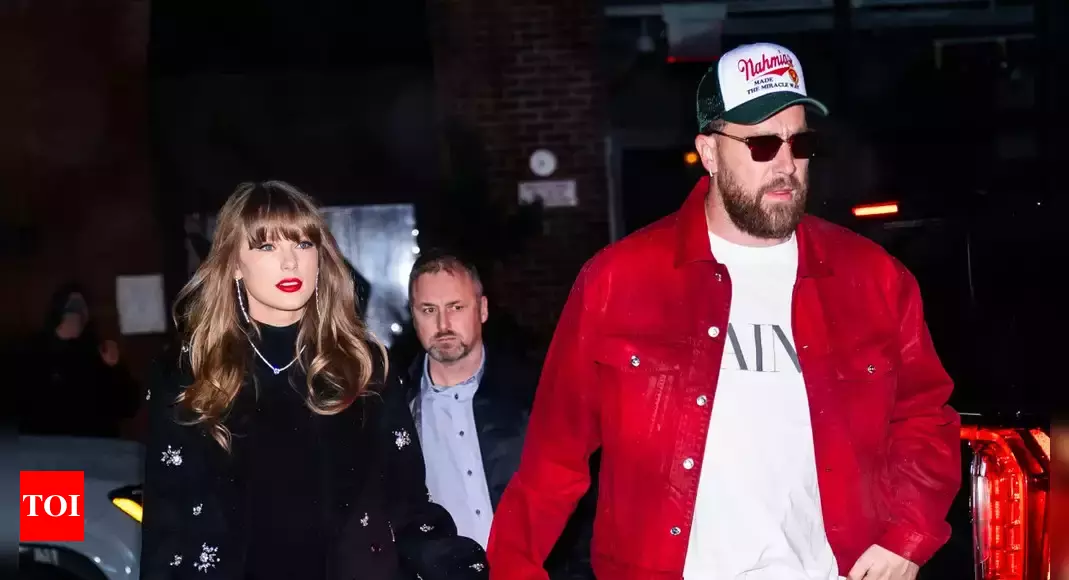 Did Travis Kelce record his podcast at Taylor Swift’s NYC home? Swifties spot key detail