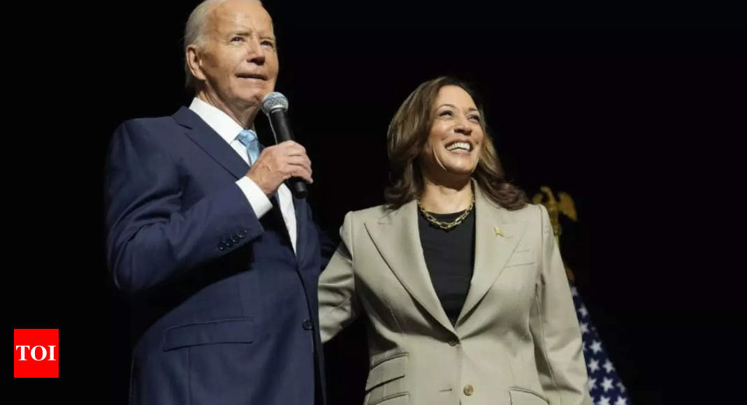 Book claims Joe Biden’s pressure limited Kamala Harris’ presidential ambitions