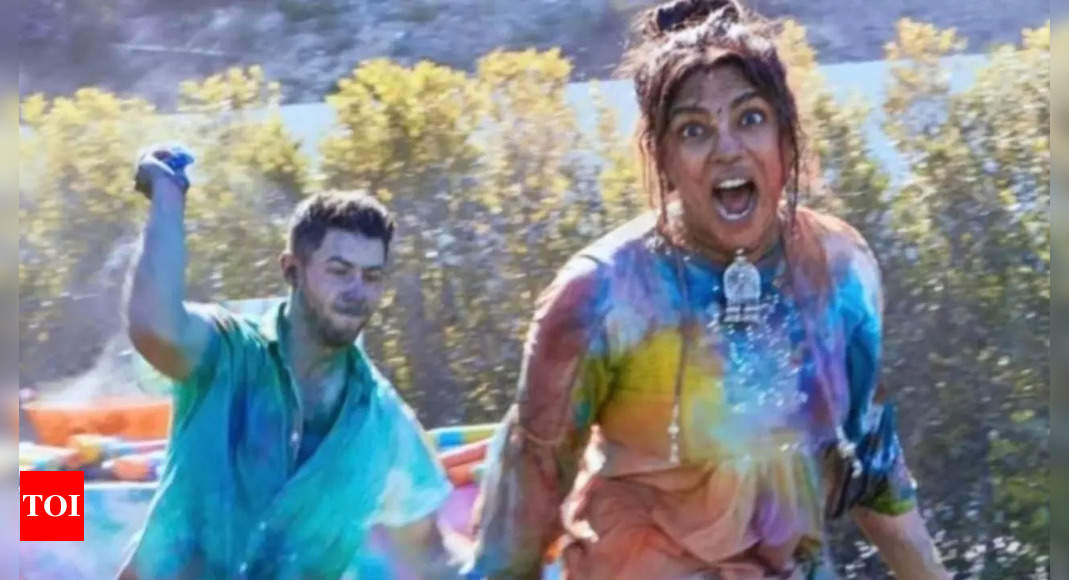 When Priyanka Chopra and Nick Jonas took Holi ‘Very Seriously’—A’ look back at their festive celebrations