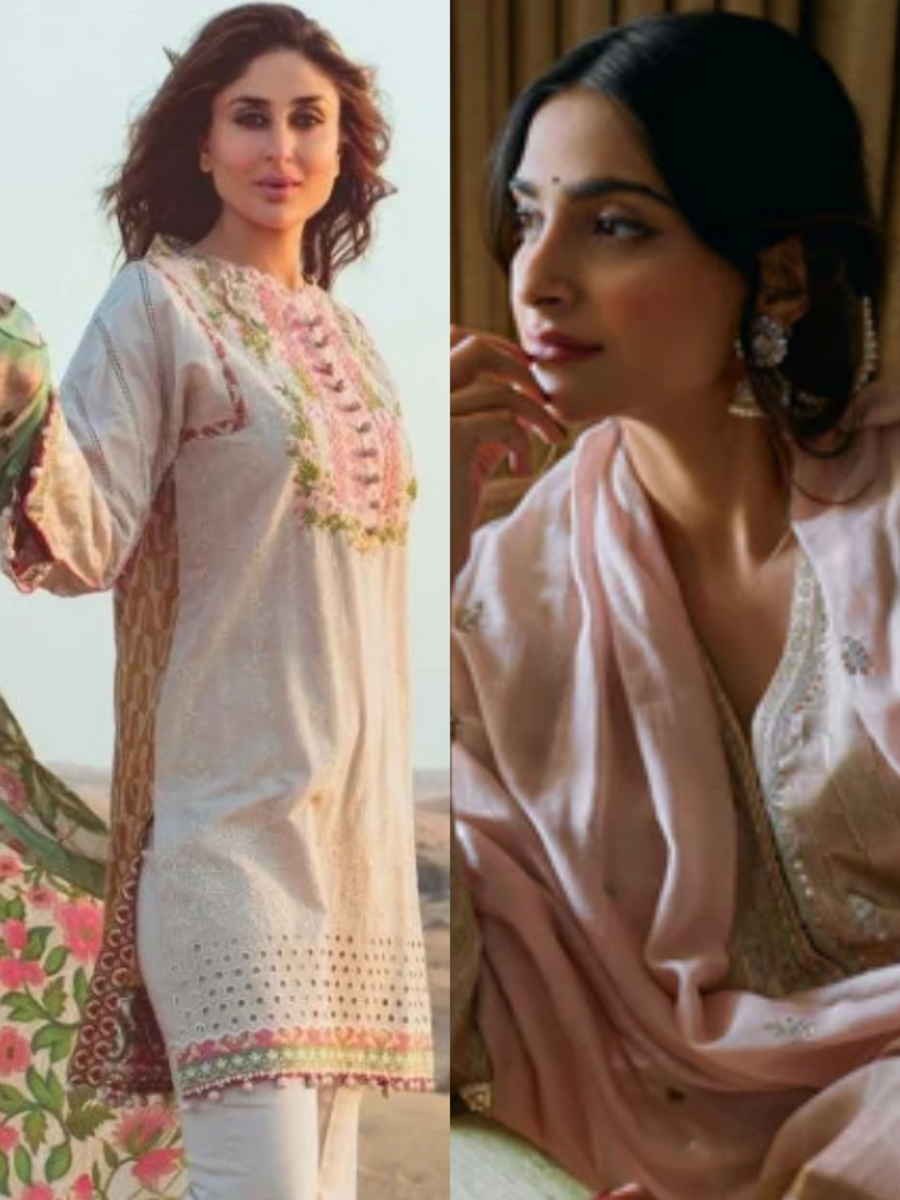 Kareena Kapoor to Sonam Kapoor: How Bollywood divas amped up Pakistani lawn suits