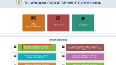 TSPSC समूह 3 परिणाम tspsc.gov.in पर घोषित किया गया: यहां सीधे लिंक की जाँच करें