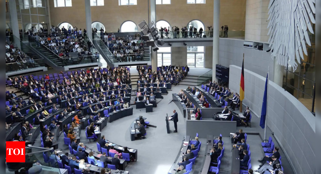 German parties agree deal to loosen debt limit, expand defense spending as Europe called to do more – The Times of India