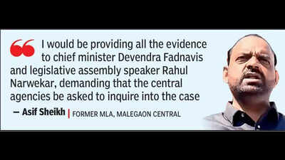 Funds diverted to defeat me in polls: Malegaon's Ex-MLA - The ...
