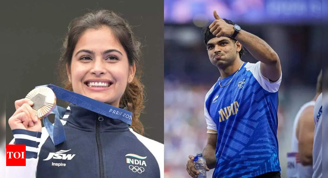 'Aap sabko Happy Holi': Olympic medallists Manu Bhaker, Neeraj Chopra celebrate in style