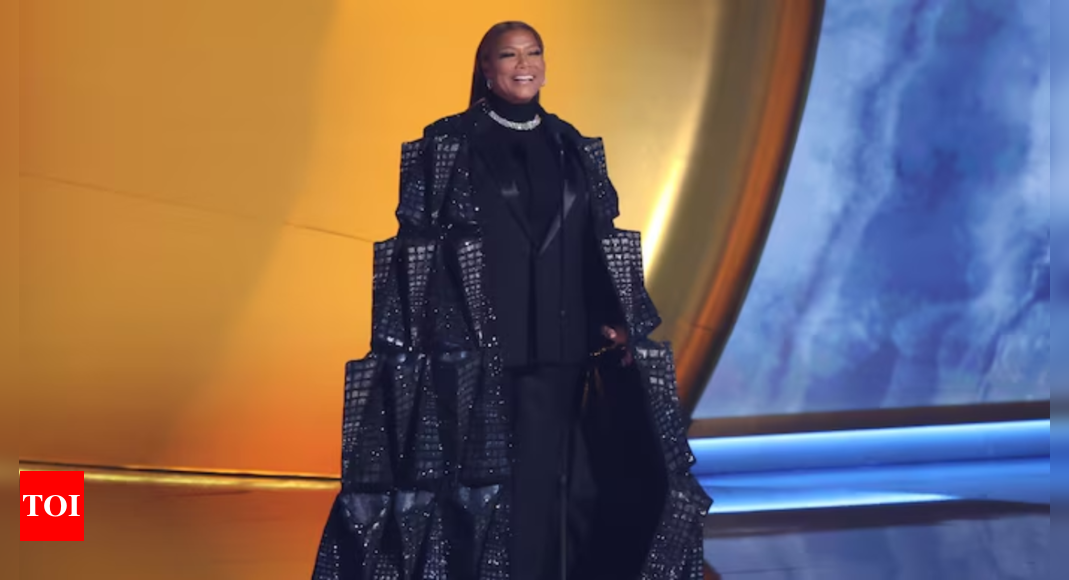 Fashion throwback: Queen Latifah’s iconic Grammy ensemble was made in ...