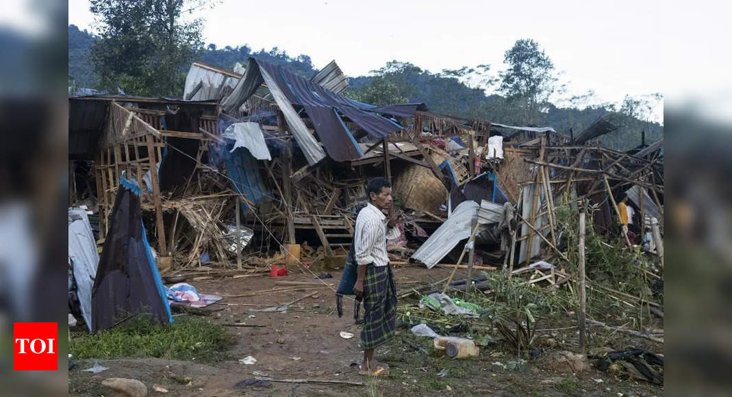 Myanmar airstrike kills 27 civilians, including six children, in resistance-held village