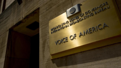 Trump signs order to cut staff at Voice of America and other US-funded media organizations