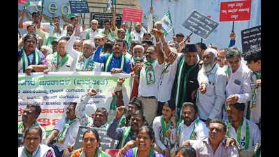 JD(S) protests Greater Bengaluru Bill,calls it ‘land scam’ in the making