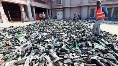 At Mexico 'extermination camp', pile of 200+ shoes found