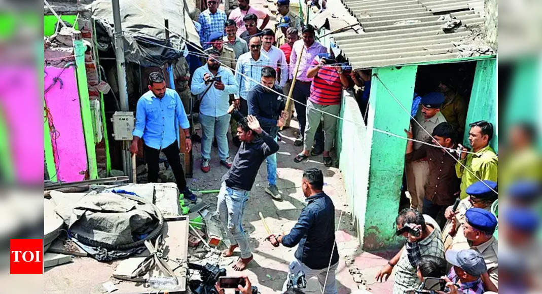 'Illegal' homes razed after mob wrecks havoc in Gujarat's Vastral