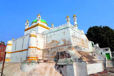 Whitewashing of Sambhal mosque begins after Allahabad high court order