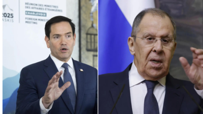 US state secretary Marco Rubio, Russia's Sergei Lavrov discuss 'next steps' to end Ukraine conflict