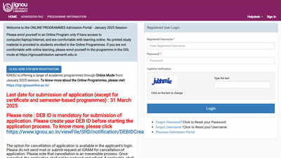 IGNOU extends last date for admission to March 31, check details here – The Times of India