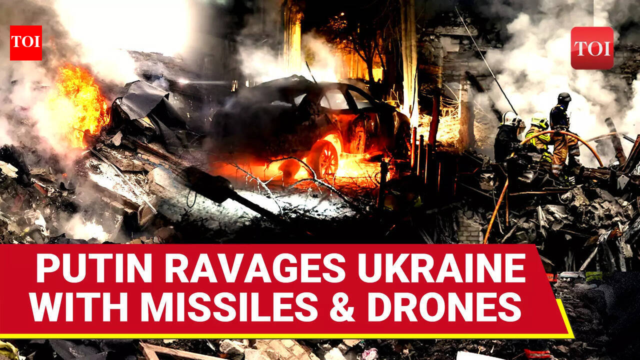 Putin DEFIES Trump; Russia Launches HUGE MISSILE & Drone Attack ...
