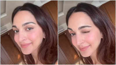 Mom-to-be Kiara Advani shows her 'Sunday Glow' with a playful wink