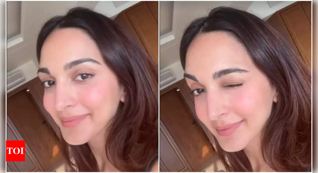 Mom-to-be Kiara Advani shows her 'Sunday Glow' with a playful wink