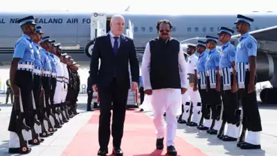 New Zealand PM arrives in Delhi for Raisina Dialogue, to meet PM Modi and President Murmu