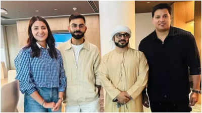 Anushka Sharma and Virat Kohli steal hearts with their latest fan photo from Dubai