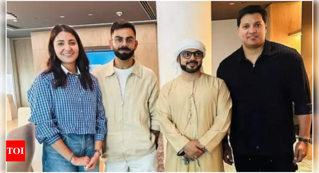 Anushka Sharma and Virat Kohli steal hearts with their latest fan photo from Dubai