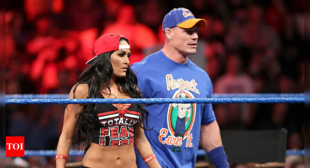 John Cena and Nikki Bella's Brief Reunion at Royal Rumble 2025 Backstage Was 